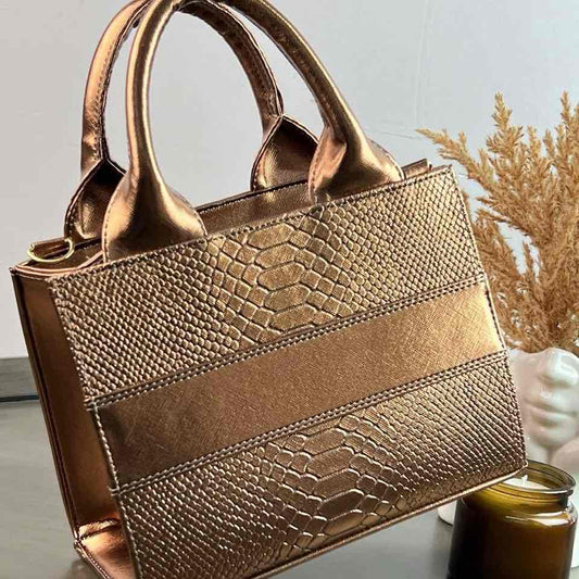 TOTE CLASICA MINI COBRE METÁLICO