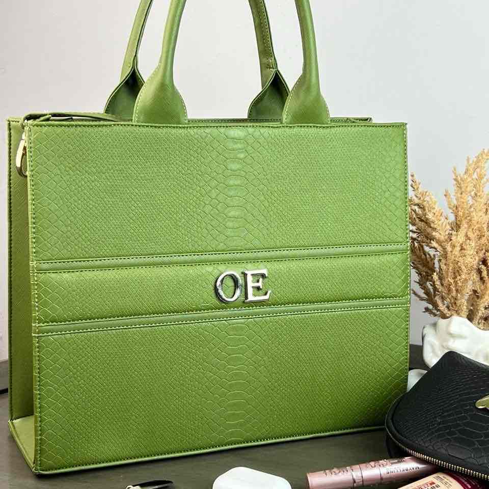 TOTE CLASICA GDE VERDE OLIVO