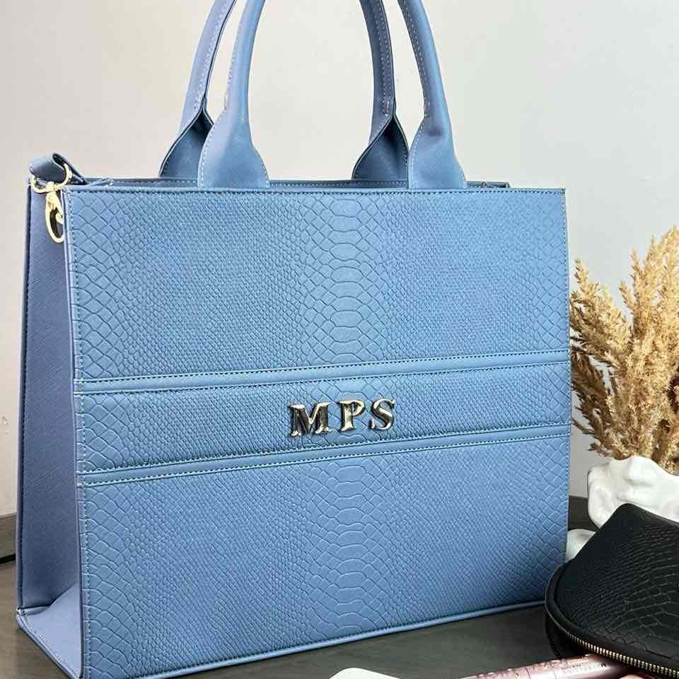 TOTE CLASICA GDE AZUL MEZCLILLA