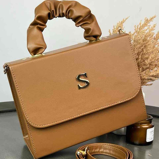 SCRUNCHIE FINA CAMEL