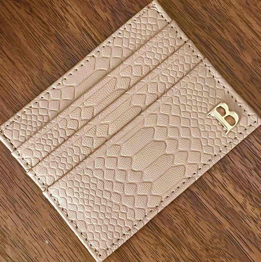 TARJETERO VIBORA MAQUILLAJE