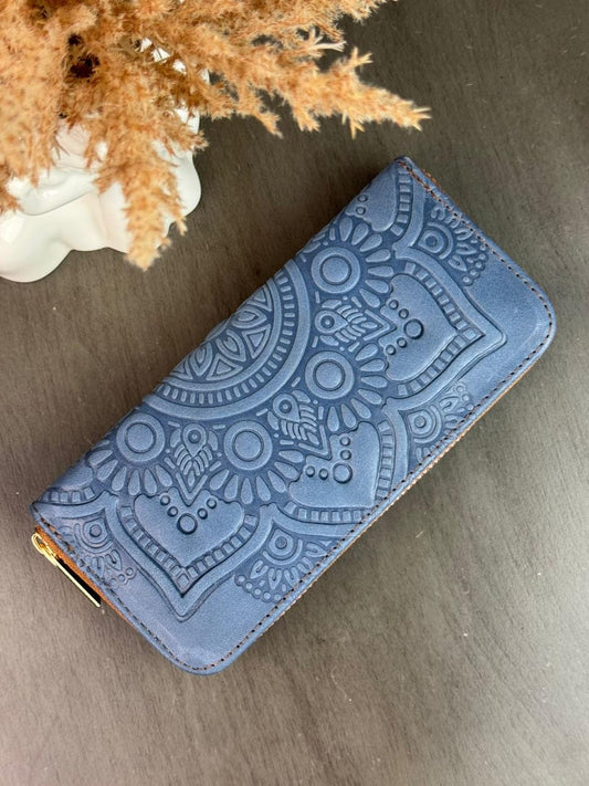 CARTERA 1 CIERRE DE MÁNDALA AZUL