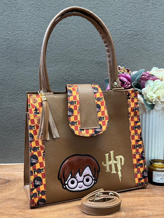 BOLSA BROCHE PERSONAJE HARRY POTTER CAFE