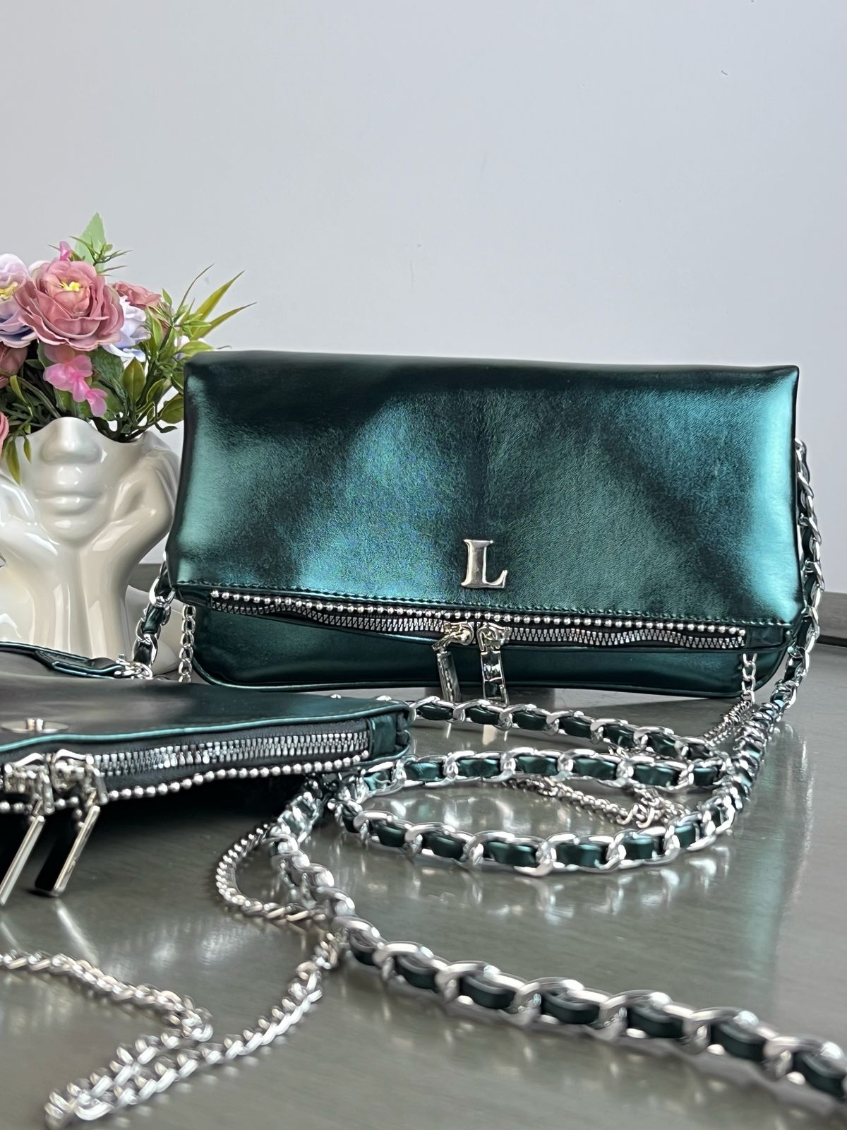 AMONET COLOR MALAQUITA H/PLATA