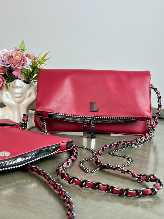 AMONET COLOR ROJO H/NEGRO