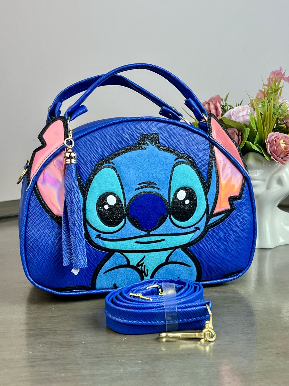 MALETITA PERSONAJES STITCH AZUL