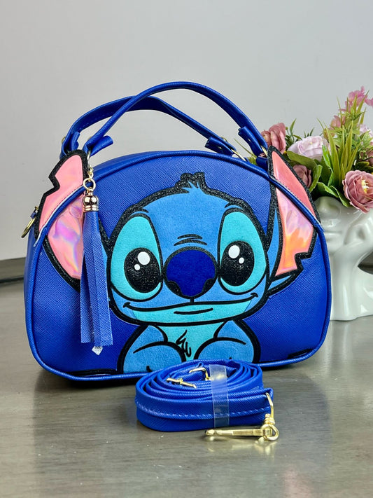 MALETITA PERSONAJES STITCH AZUL