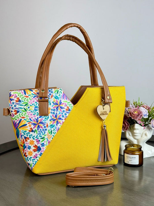 YUTE MODELO V YUTE AMARILLO/BLANCO