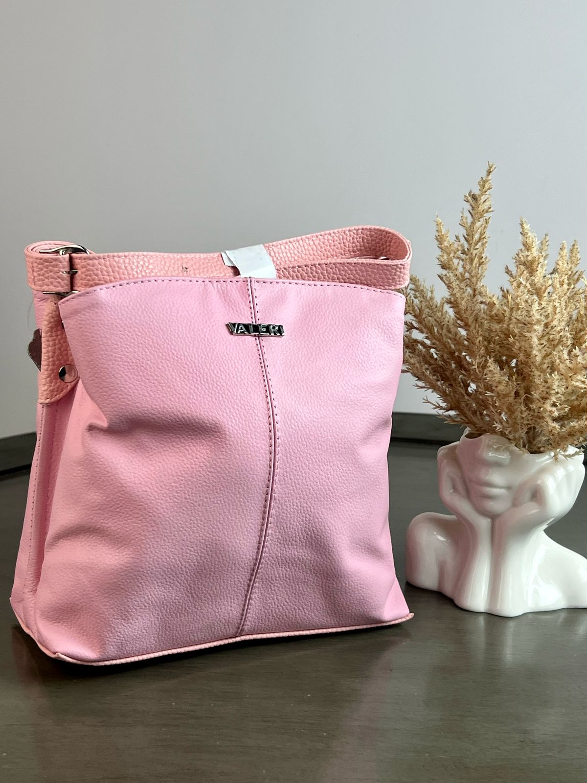 JS BUCKET DE PIEL ROSA PARAISO
