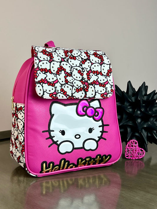 MOCHILA PERSONAJE KITTY ROSA