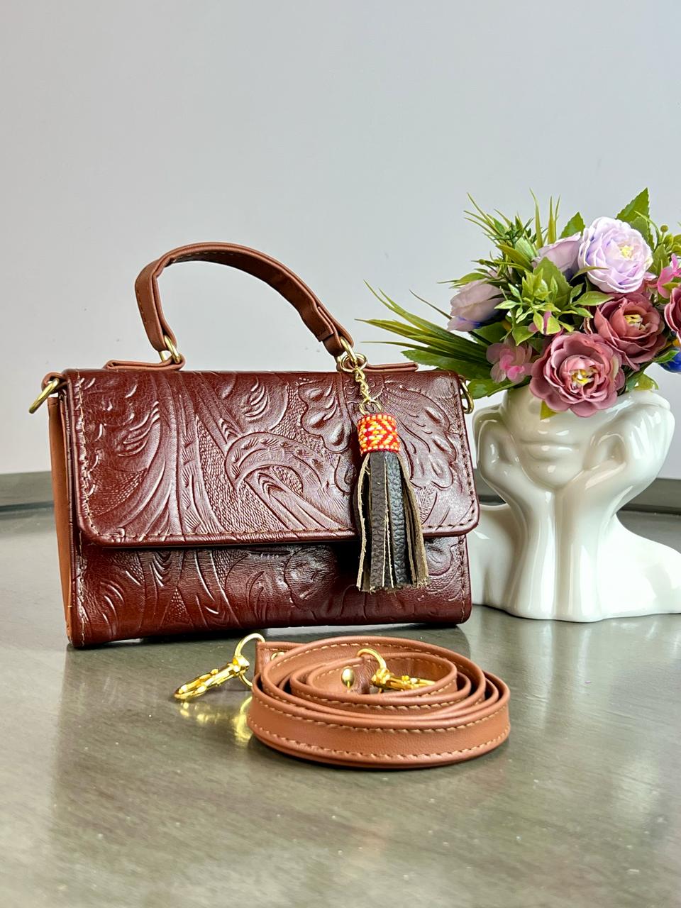 CROSSBODY DELIA GRANATE