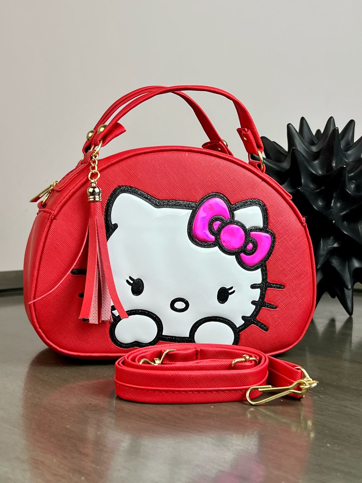 MALETITA PERSONAJE KITTY ROJO