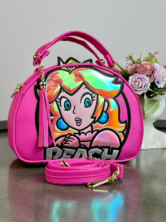 MALETITA PERSONAJE PRINCESS PEACH FIUSHA