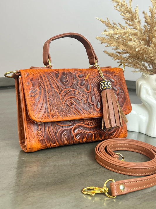 CROSSBODY DELIA TERRACOTA