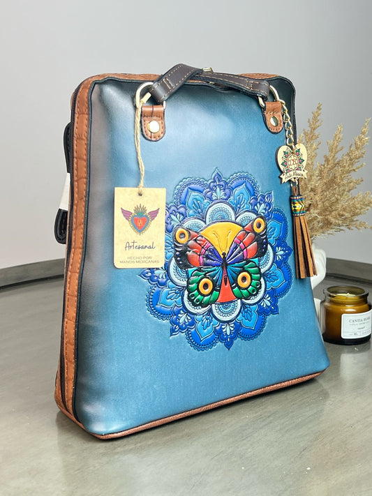 DB MOCHILA CAPRI MARIPOSA AZUL