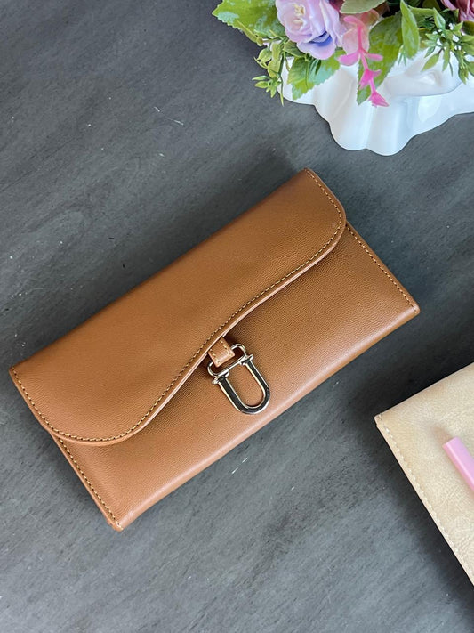 CARTERA FINA CAMEL LISO