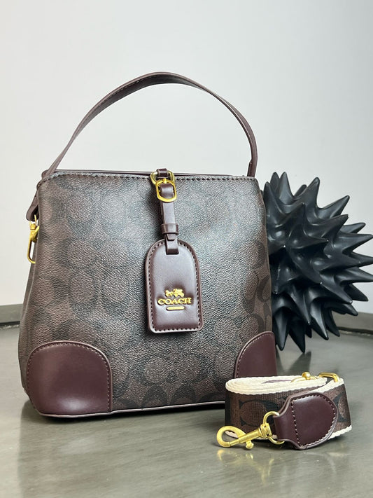 IMPORTACION COACH BUCKET CAFÉ