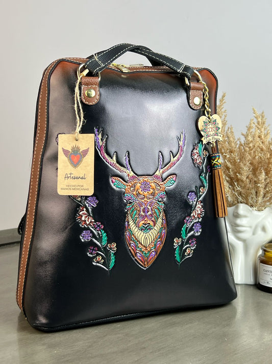 DB MOCHILA CAPRI VENADO NEGRO