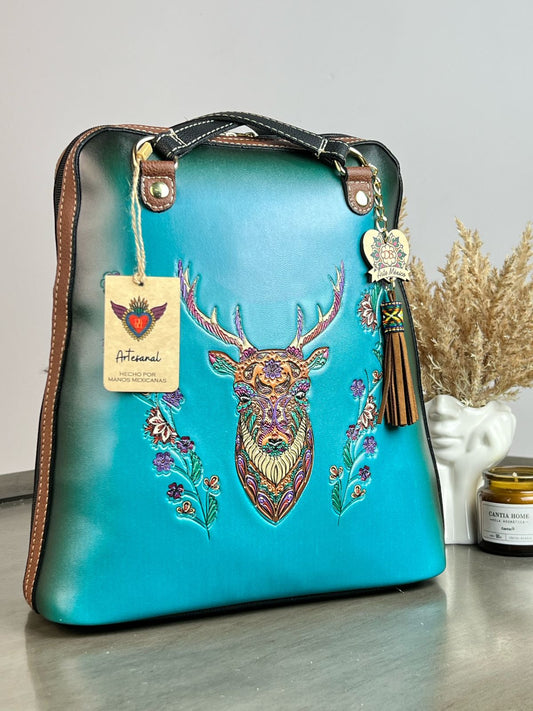 DB MOCHILA CAPRI VENADO VERDE