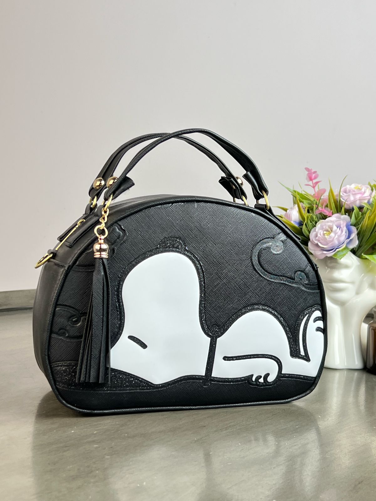 MALETITA PERSONAJE SNOOPY SLEEP NEGRO