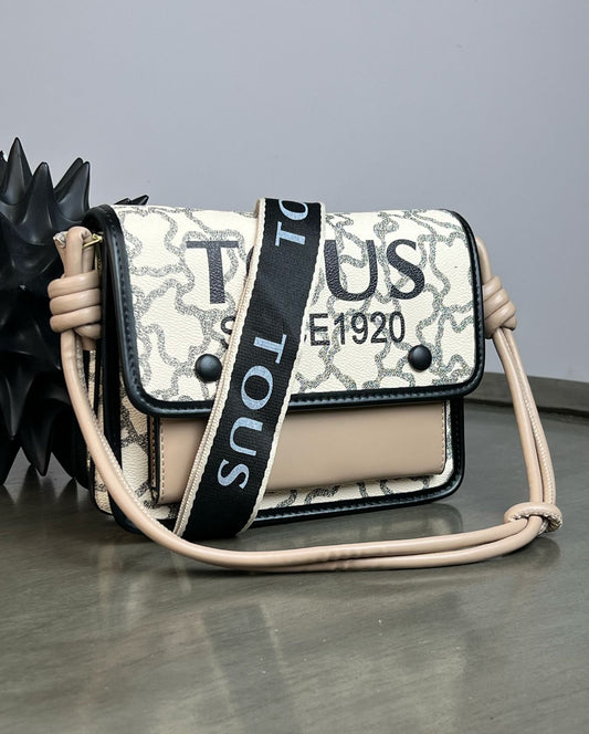 IMPORTACION CROSSBODY TOUS HUESO/MAQUILLAJE