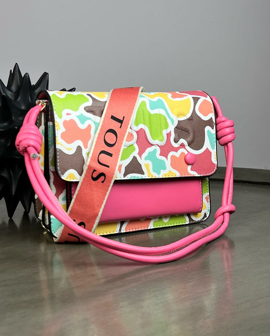 IMPORTACION CROSSBODY TOUS COLORES/ROSA