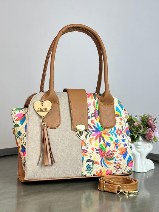 YUTE MODELO BROCHE ARENA/BEIGE OTOMI