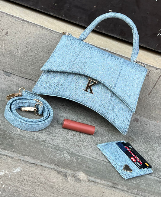 NEFERTARY CURVE DENIM BRILLOS