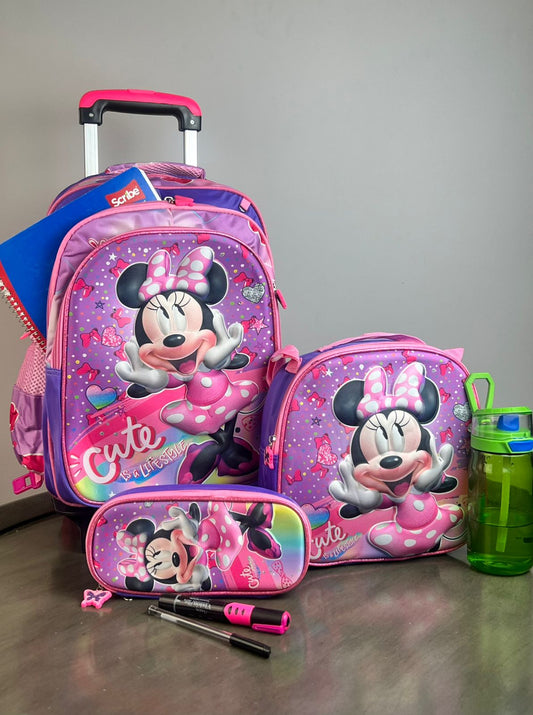 COMBO ESCOLAR MINNIE CUTE