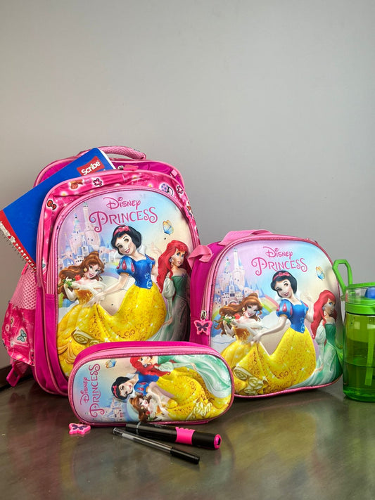 COMBO ESCOLAR PRINCESAS