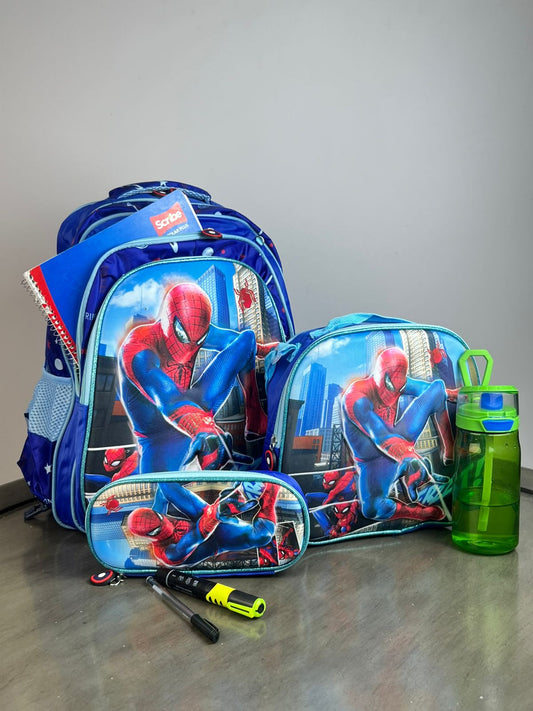 COMBO ESCOLAR SPIDER MAN