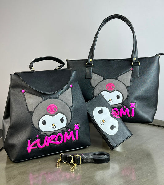 COMBO PERSONAJES KUROMI NEGRO