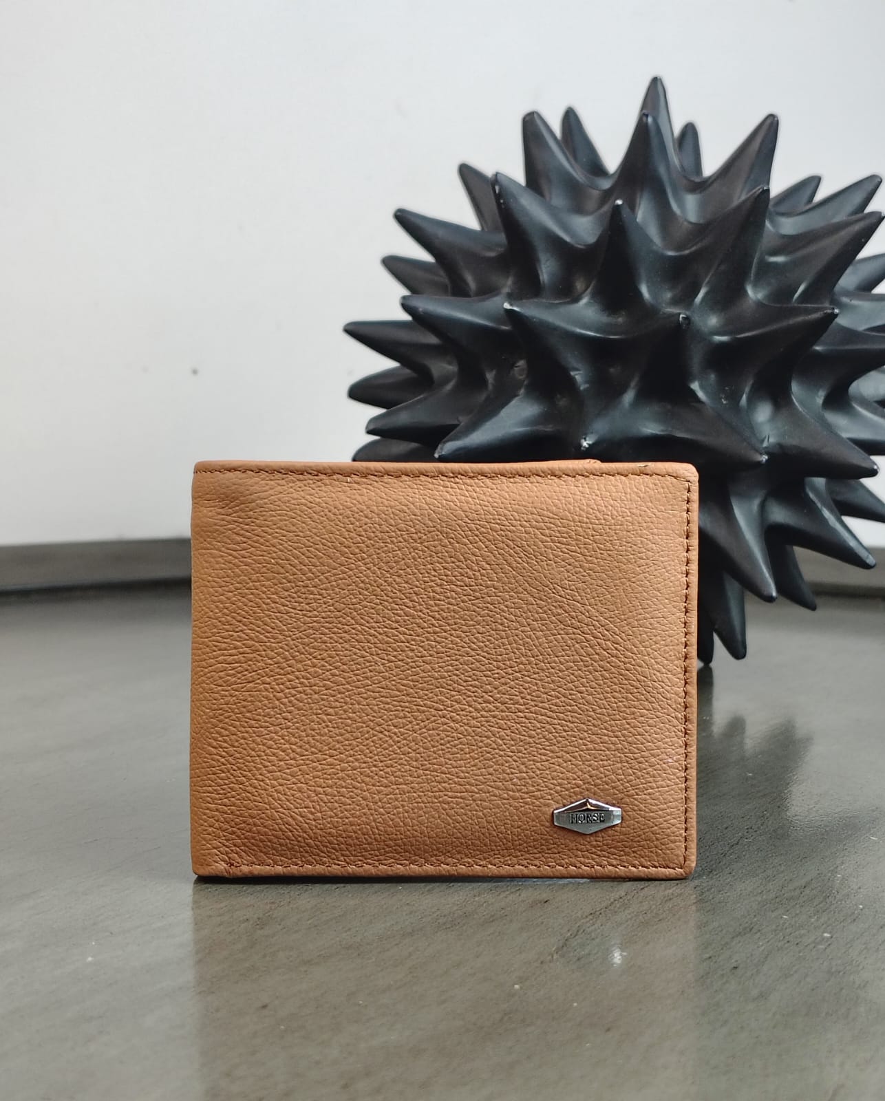 CARTERA HORSE PIEL COLOR CAMEL