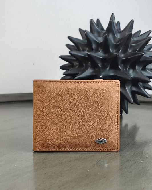 CARTERA HORSE PIEL COLOR CAMEL