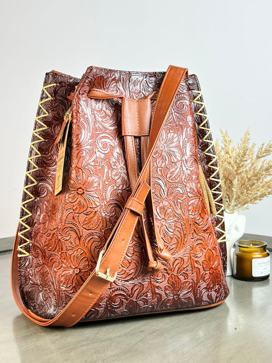 MOD CRIS MORRAL GRABADO MARRON
