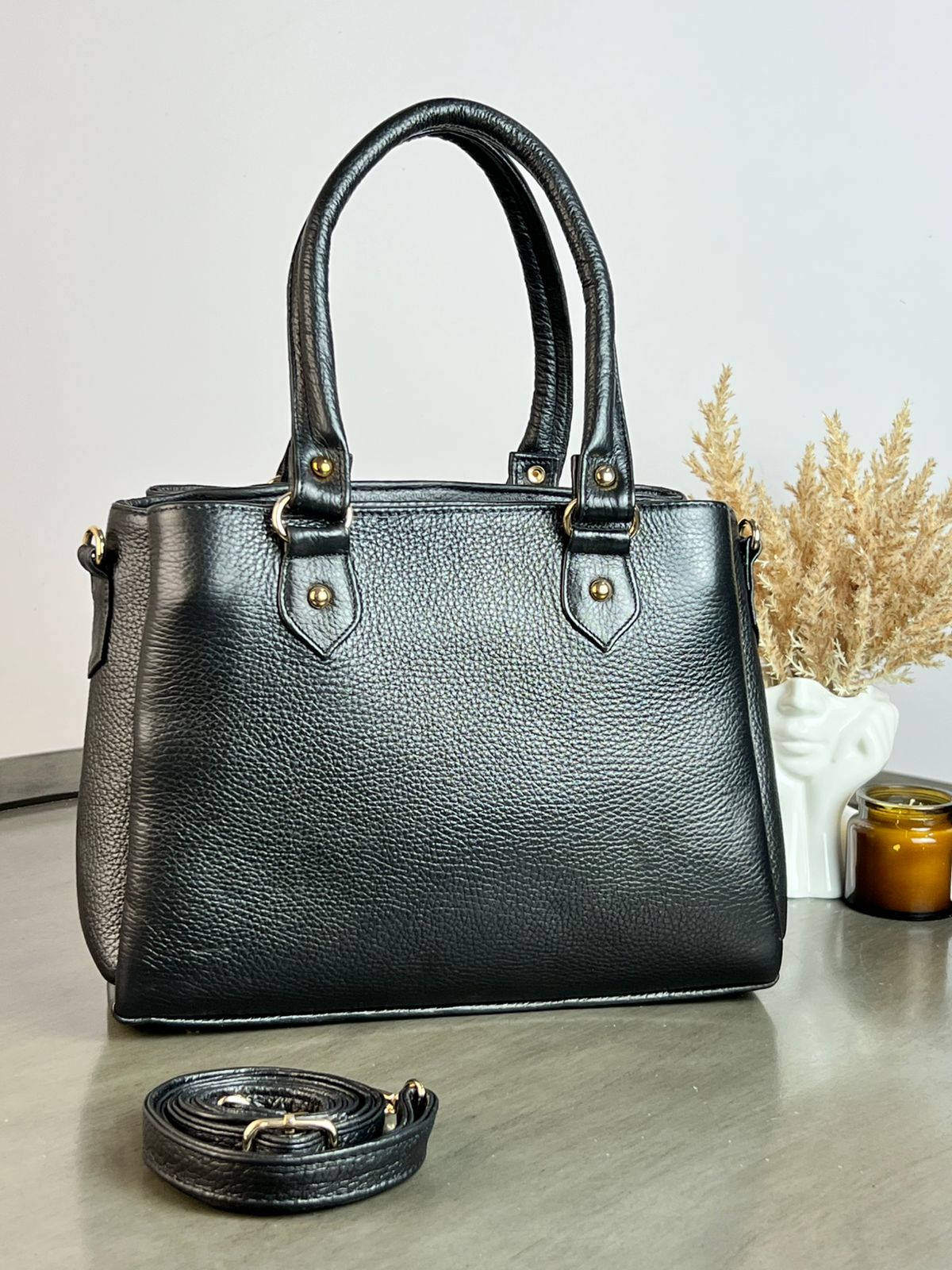 BOLSO PIEL GIOVANA NEGRO