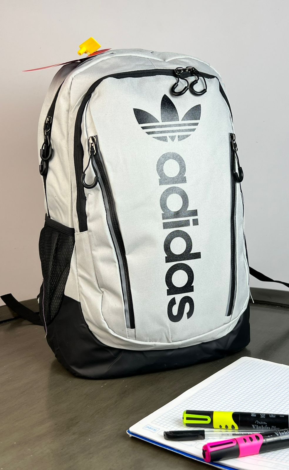MOCHILA ADIDAS W51826 GRIS