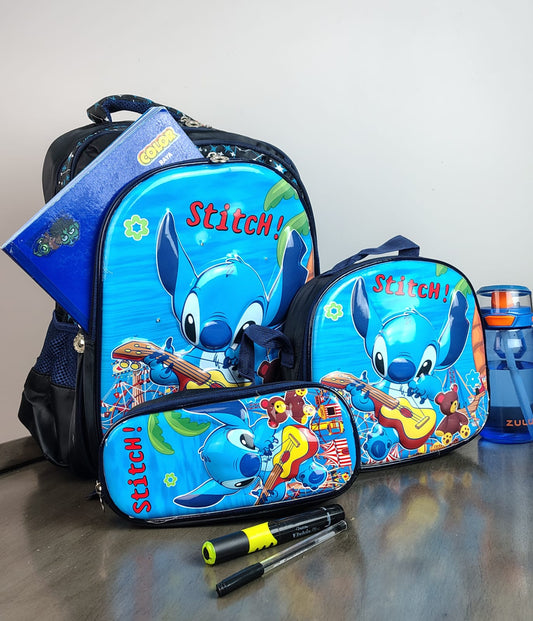 COMBO ESCOLAR 3D STITCH MUSIC