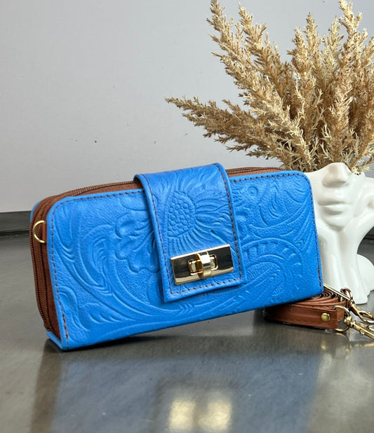 CARTERA PIEL BROCHE OCEANI