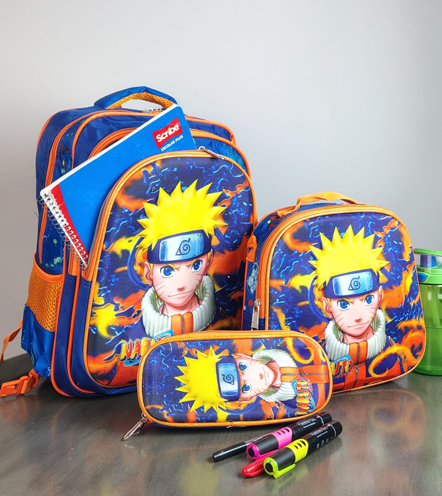 COMBO ESCOLAR PERSONAJES NARUTO