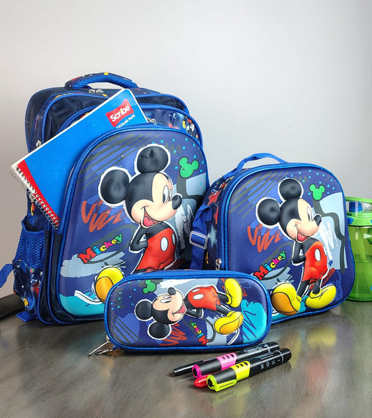 COMBO ESCOLAR PERSONAJES MICKEY