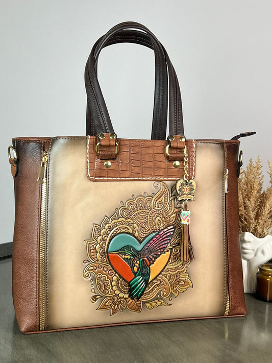 DB GDE CRISTEL COLIBRI CAPUCCINO/CAMEL
