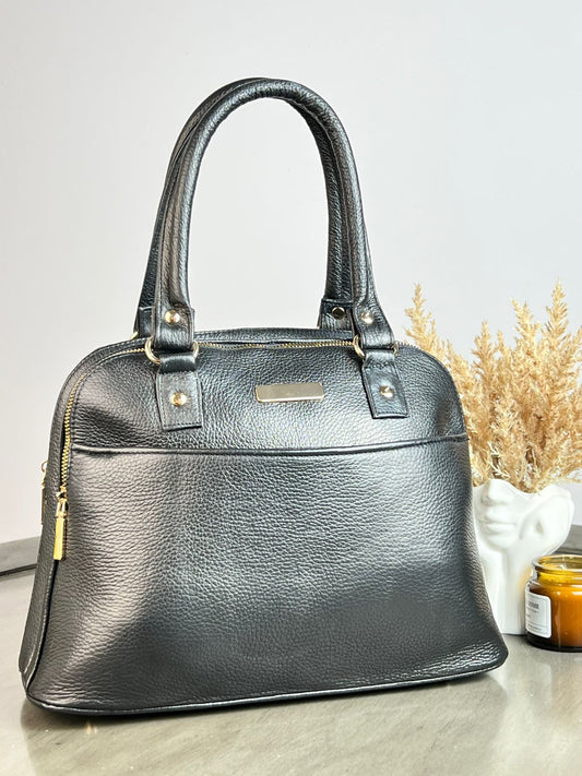 BOLSO PIEL SERENA NEGRO