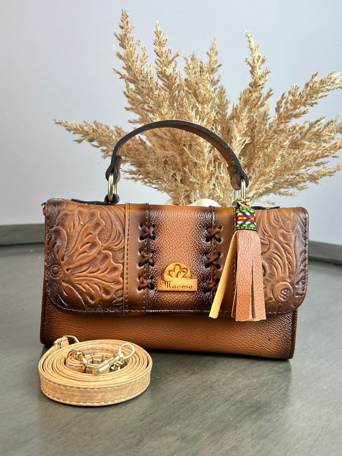 MAOMA DELIA 1.0 FRANJA CAMEL