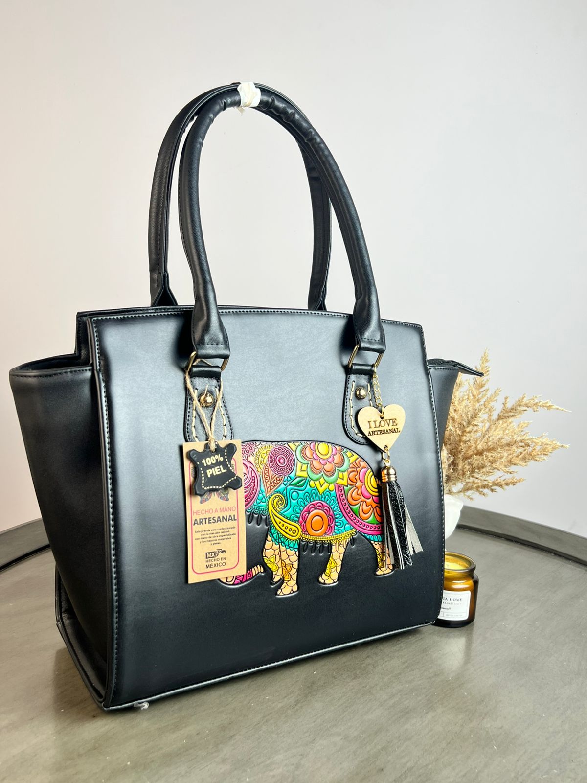 UB MOD ARTESANAL SANDY NEGRO ELEFANTE COLORES