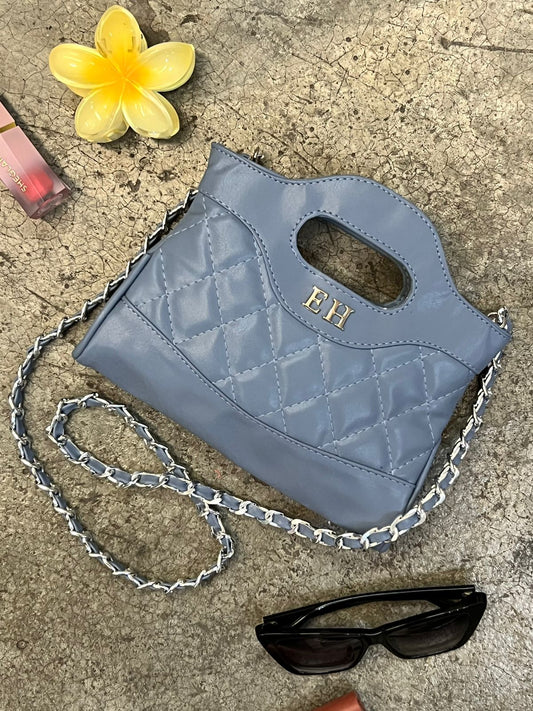 DUPE NANO CHANEL 31 AZUL MEZCLILLA H/PLATA