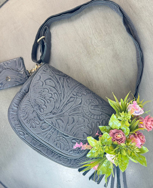 CROSSBODY MABEL NEGRO MATE