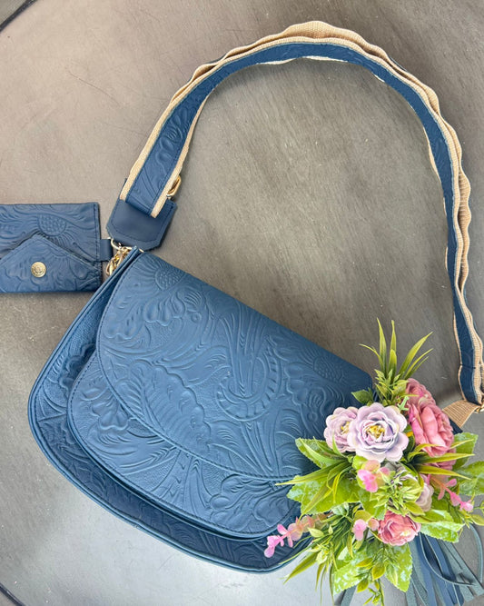 CROSSBODY MABEL PETRÓLEO MATE