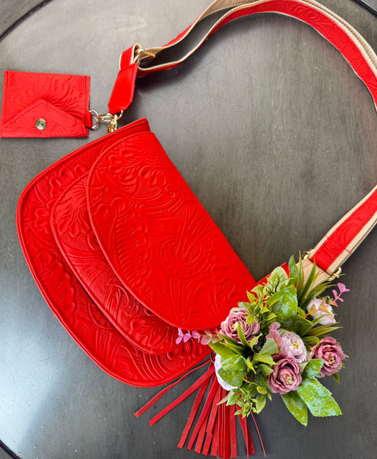 CROSSBODY MABEL ROJO MATE