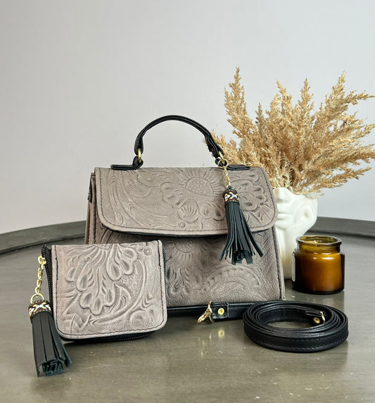 DUO DELIA PIEL TAUPE